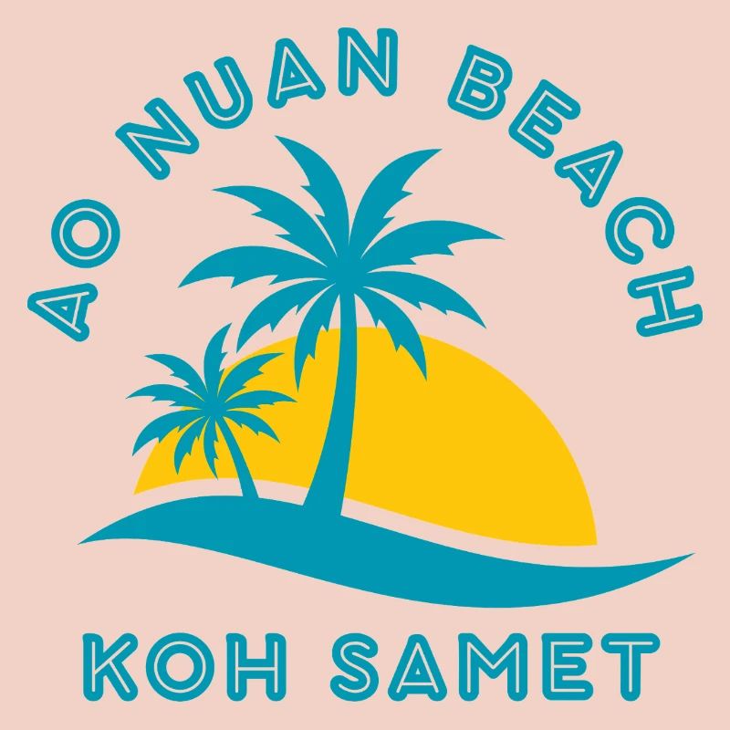 Coucher de soleil de Koh Samet Palm Beach