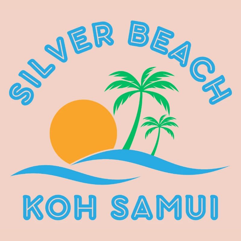 Silver Beach Koh Samui Coucher de soleil