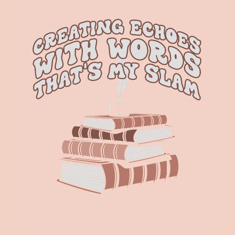 Echos durch Worte Slam-Stack