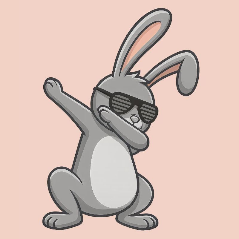 Easter Bunny Dab Easter Dabbing Bunny