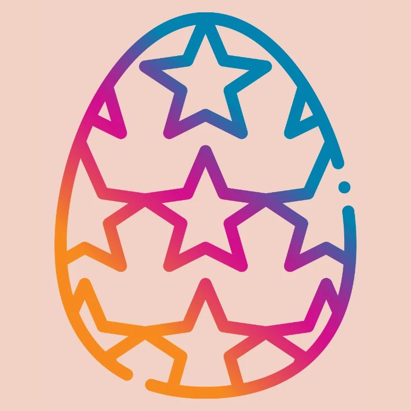 Colorful Easter Egg Easter