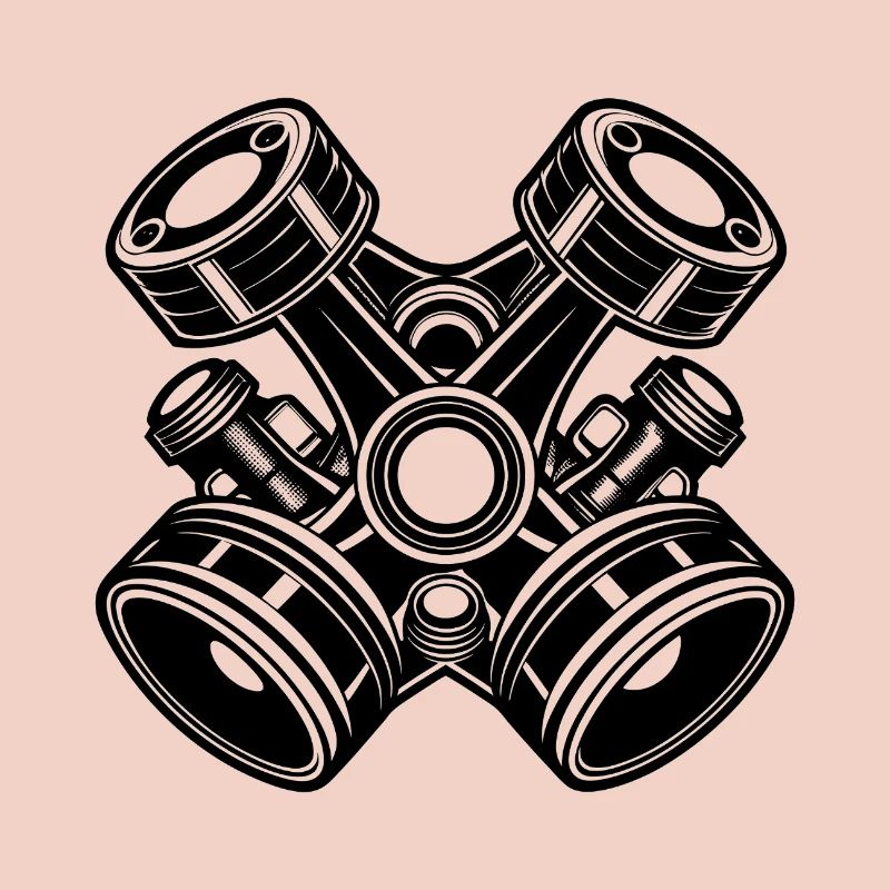 Car engine pistons