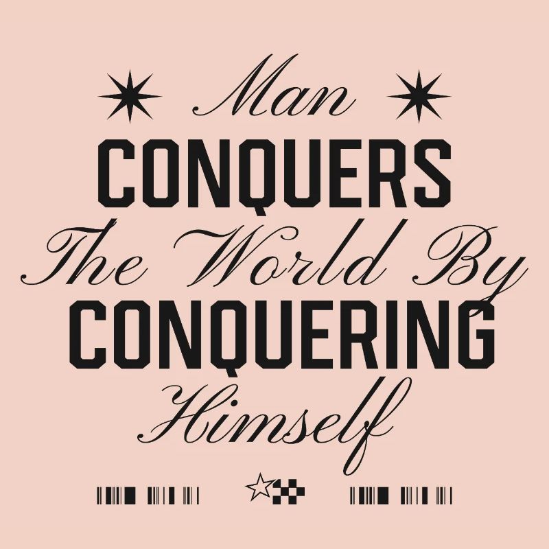 Dominating the world through self-control