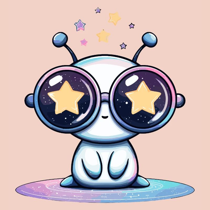 Sternenbrille Alien