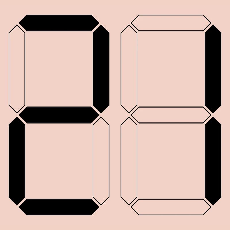 NUMBER 21 Twenty-One Gift Digital