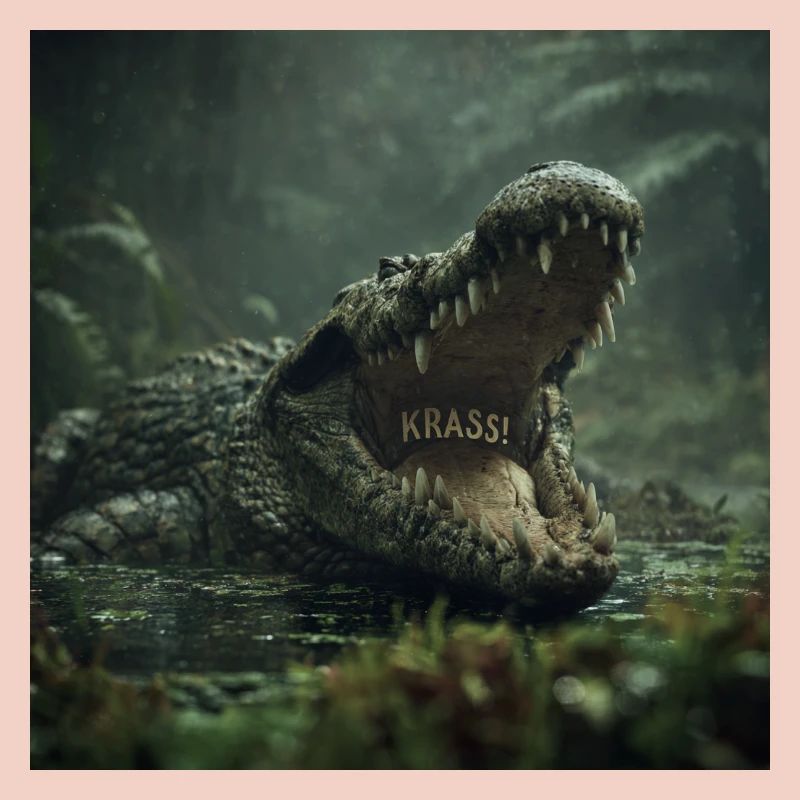 KRASS! Das wilde Krokodil