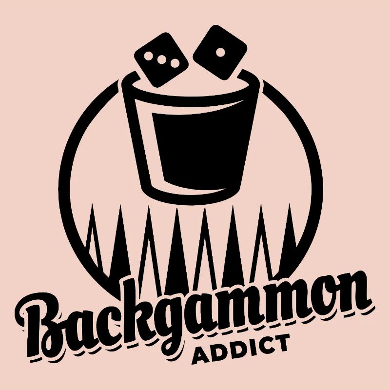 Backgammon Addict | Brettspiel | Geschenk