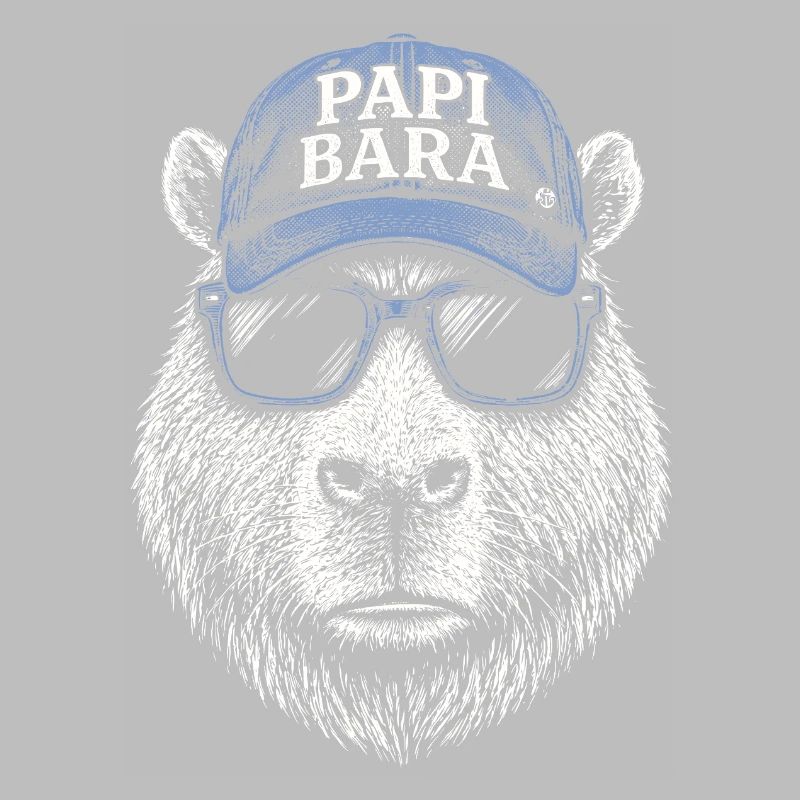 Papi Bara Bear avec des lunettes de soleil