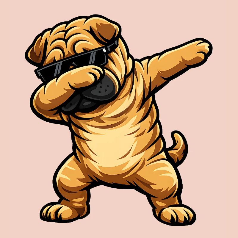 Tabbing Shar Pei