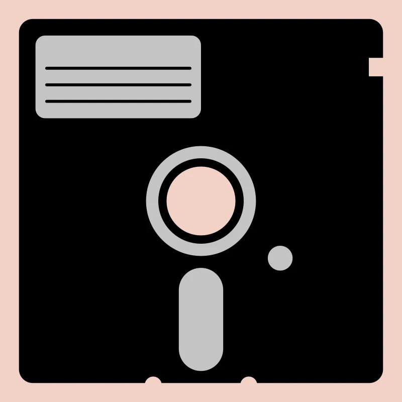 retro floppy disk