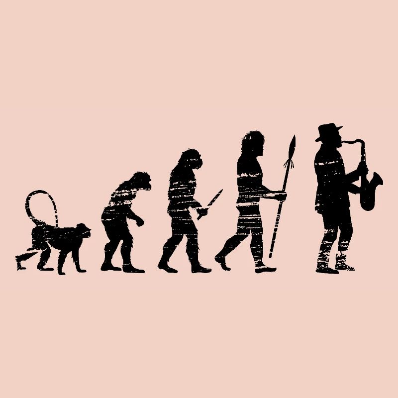 Saxophon Musik Evolution