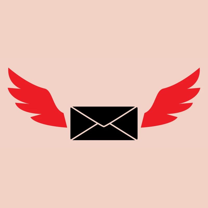 Express Mail Envelope Winged Post