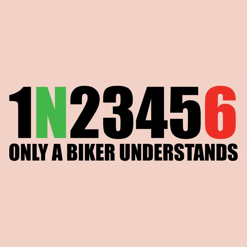 1N23456 Nur ein Biker versteht