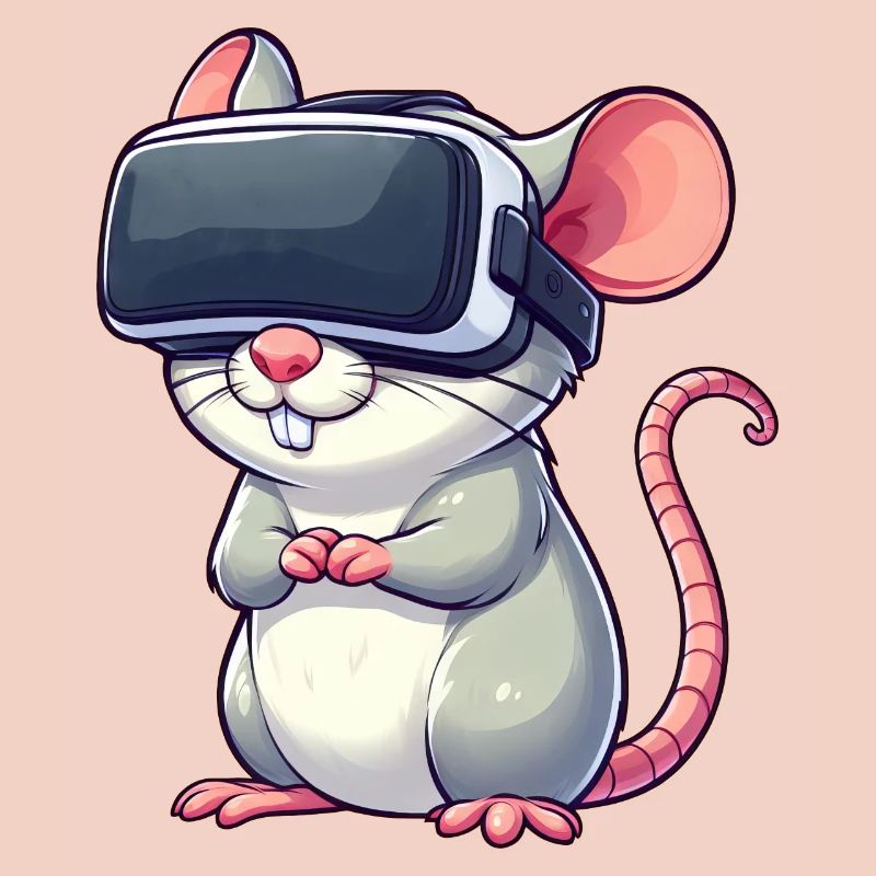 VR Gaming Rat and Mouse