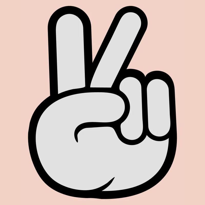 Peace Zeichen Hand Frieden Cool