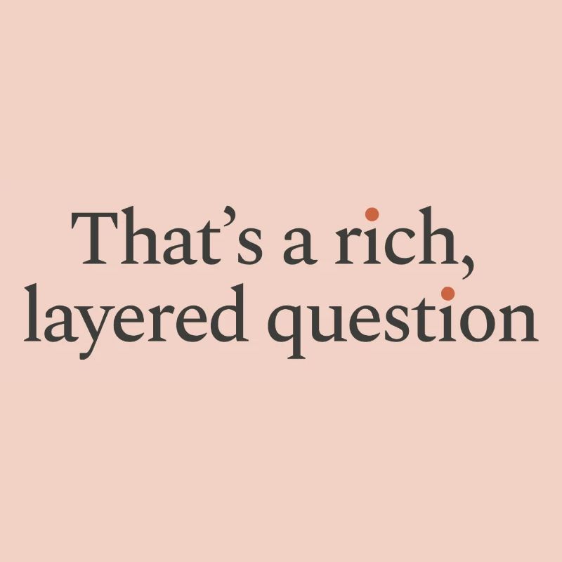 C’est une question riche et complexe