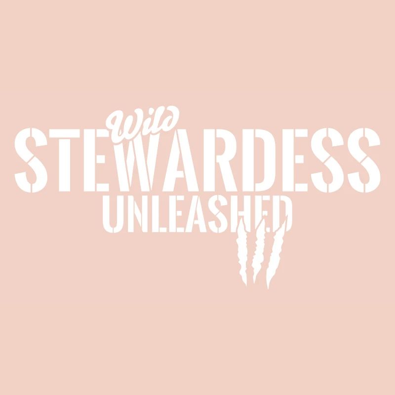 Wild stewardess unleashed