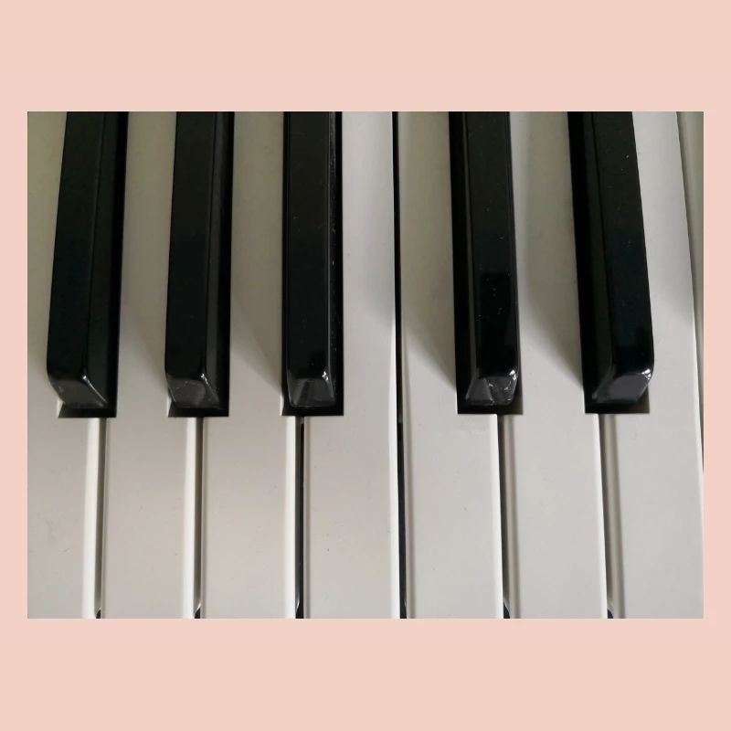 clés de piano