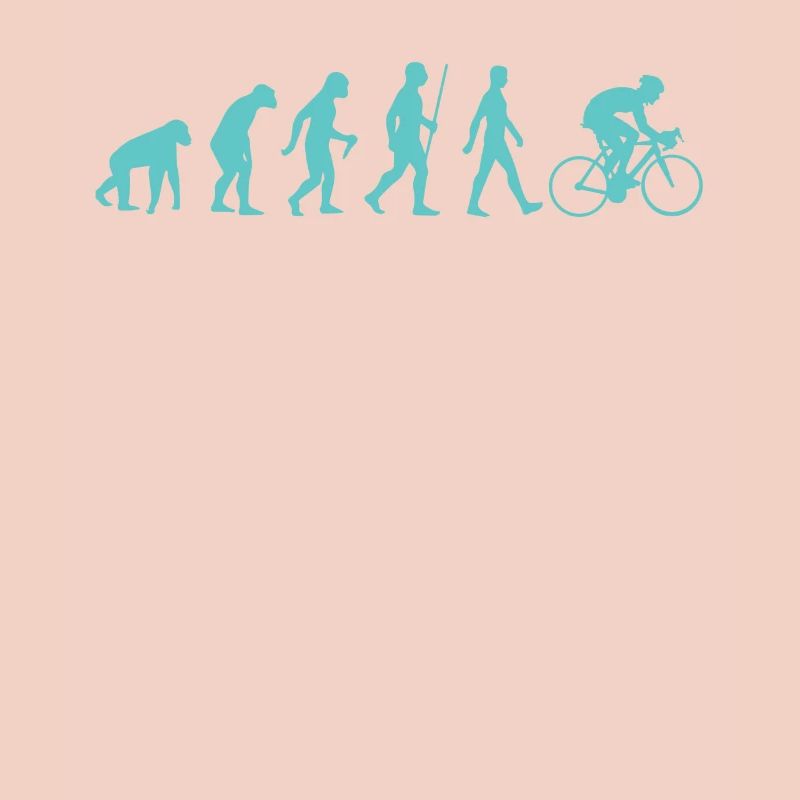 Evolution - Mountainbike - Funny - Gift - Fun