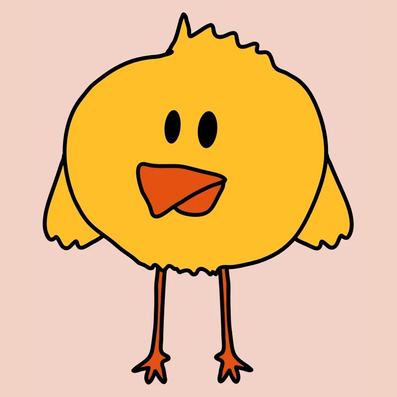 Cute Chick Bird
