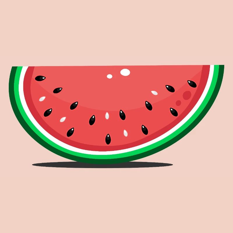 Tranche de design de pastèque