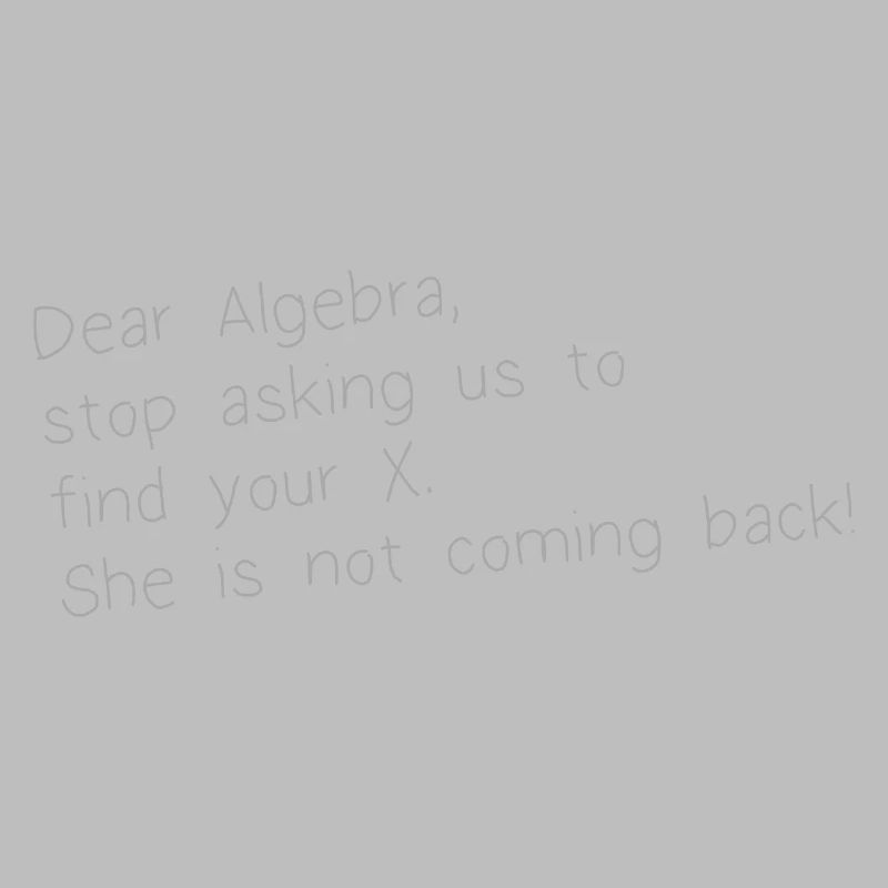 DEAR ALGEBRA