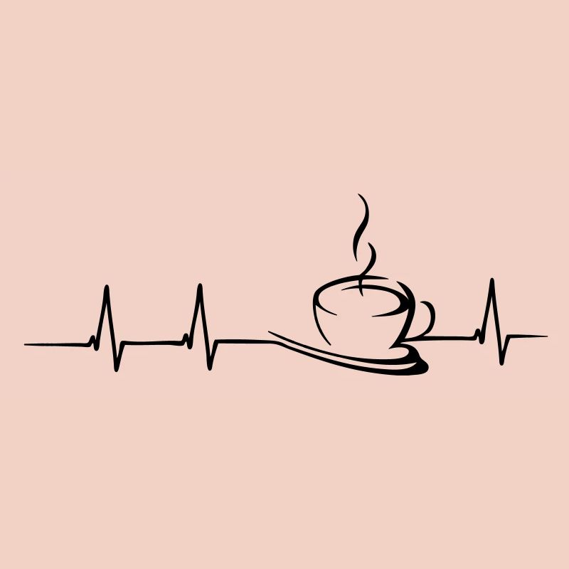 Kaffee Herzschlag