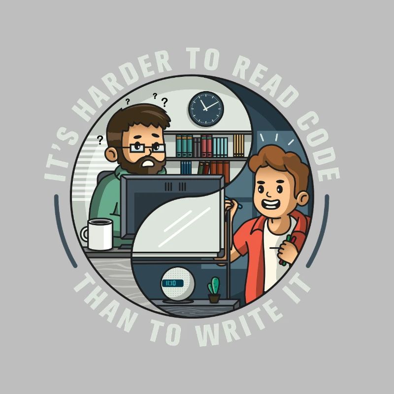 It's harder to read code than to write it
