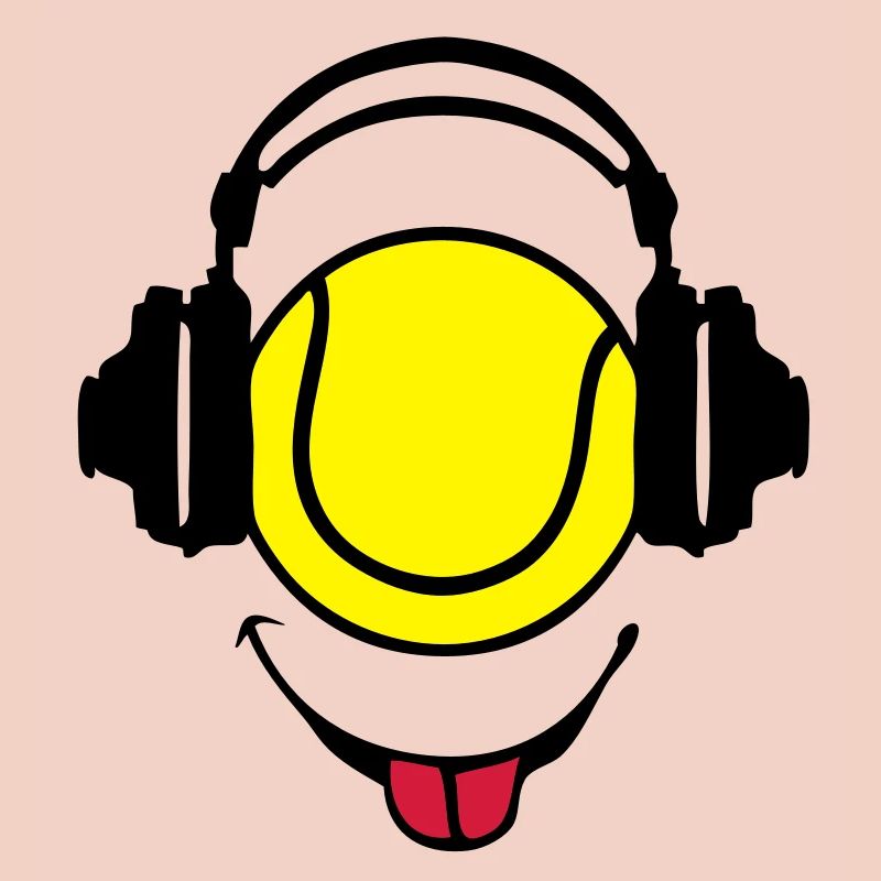 Kopfhörer Kopfhörer DJ Tennis smiley1