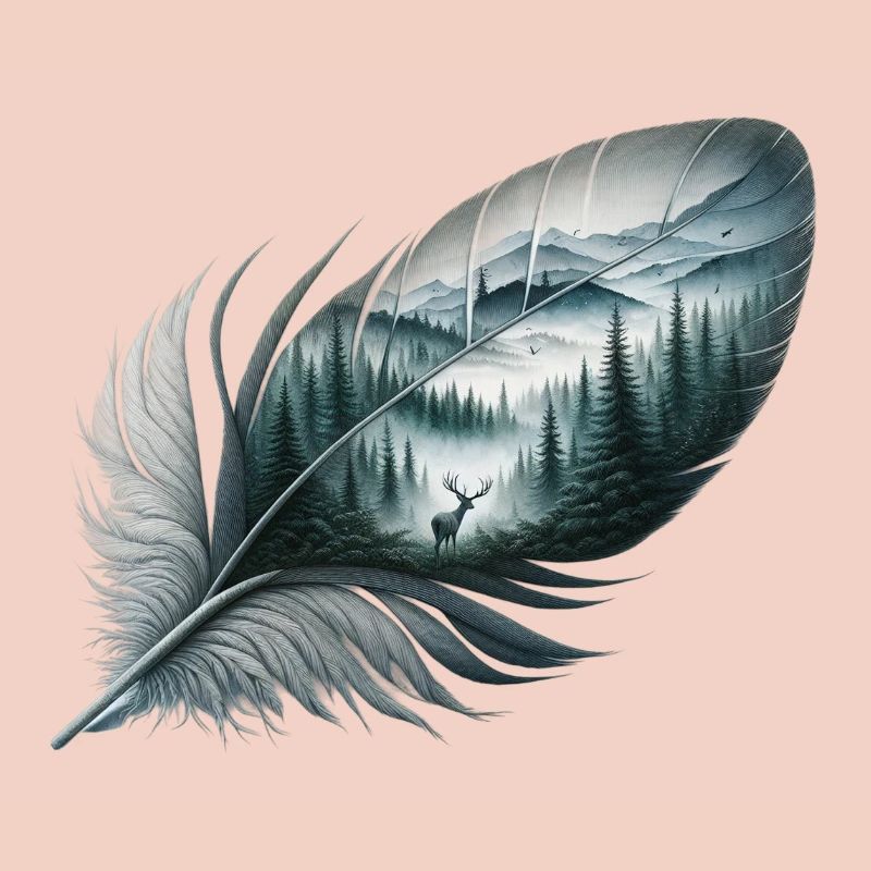 Plume de la faune