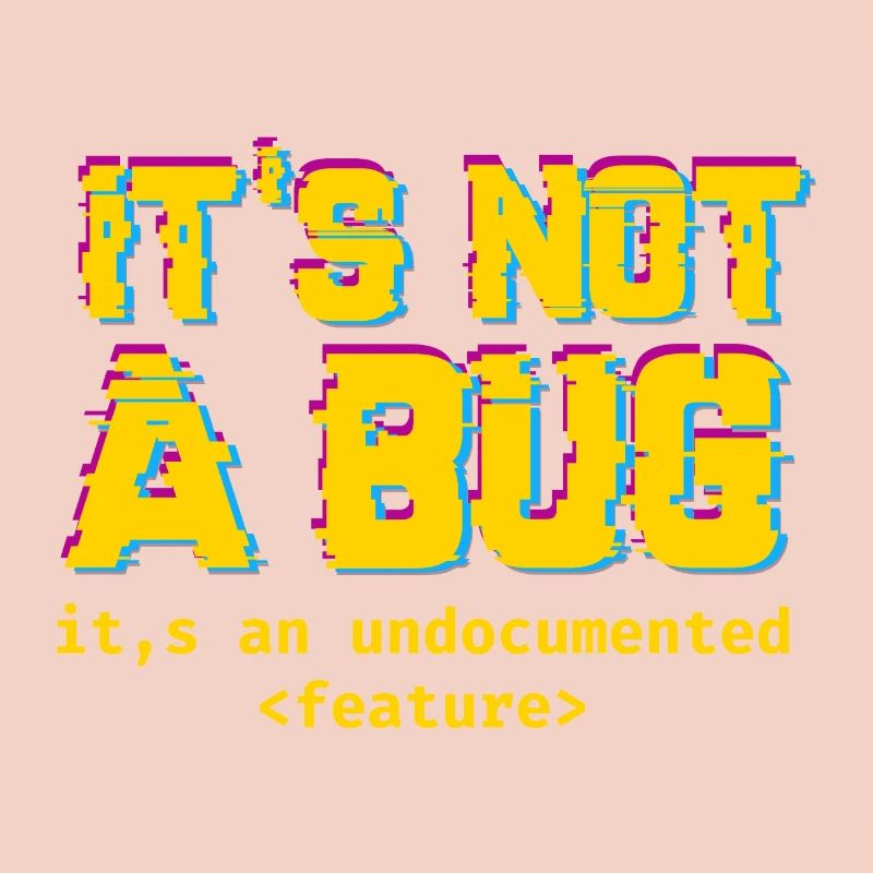 It's not a bug it's an undocumented feature