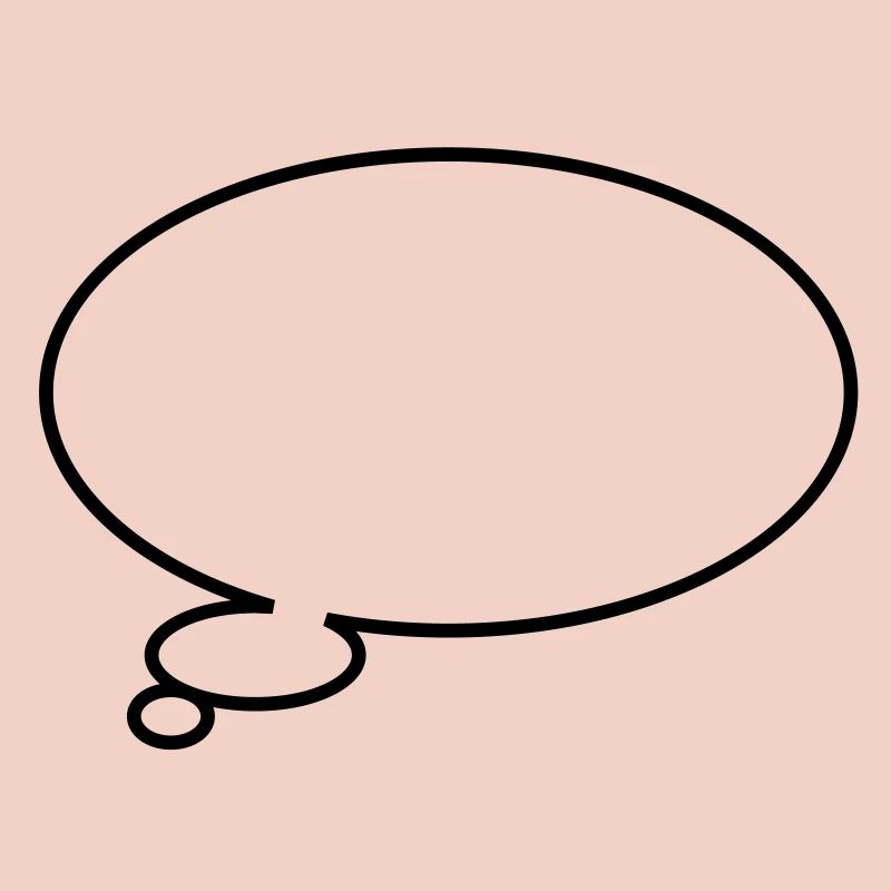 Thinking bubble