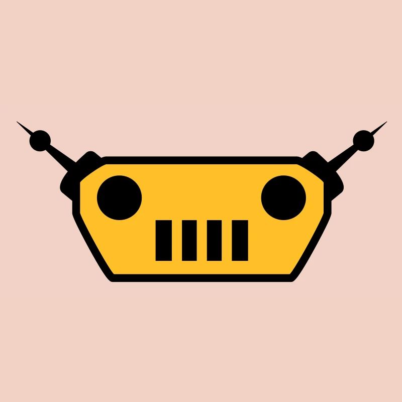 Cool Robot Face Design