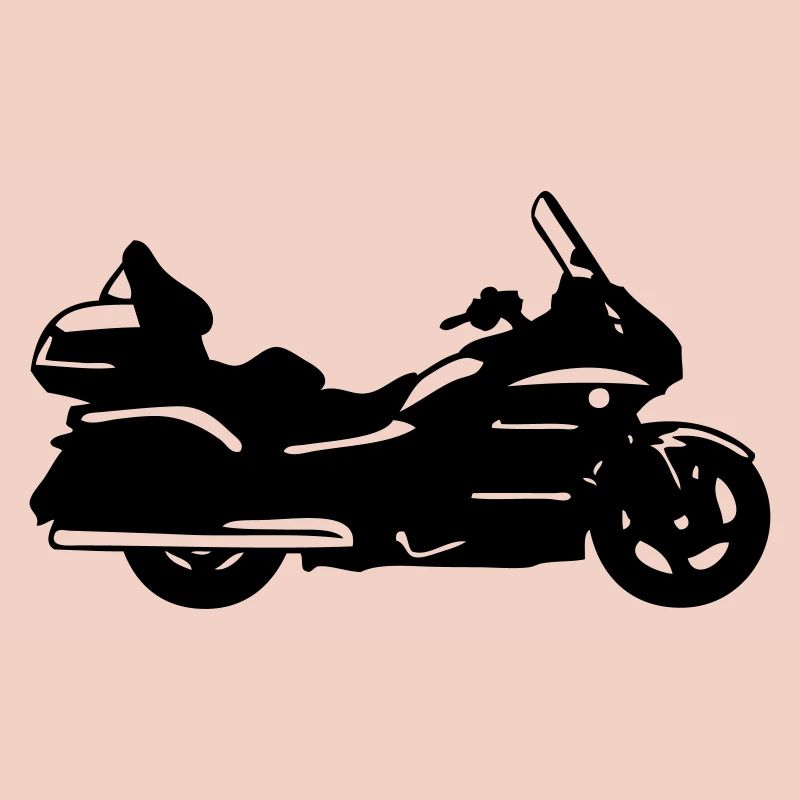 dessin moto Goldwing Gt