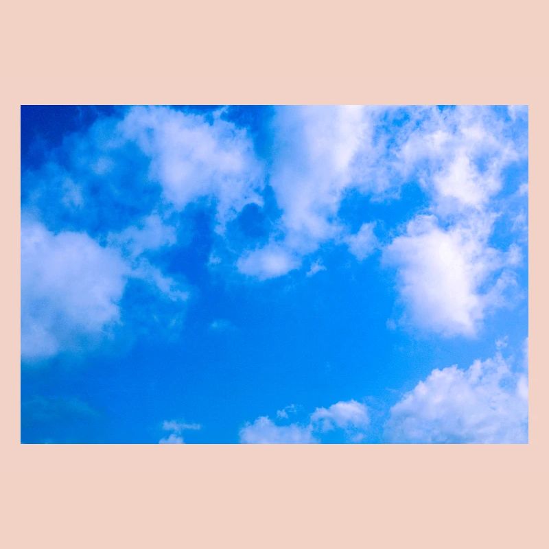 Blue cloudy sky