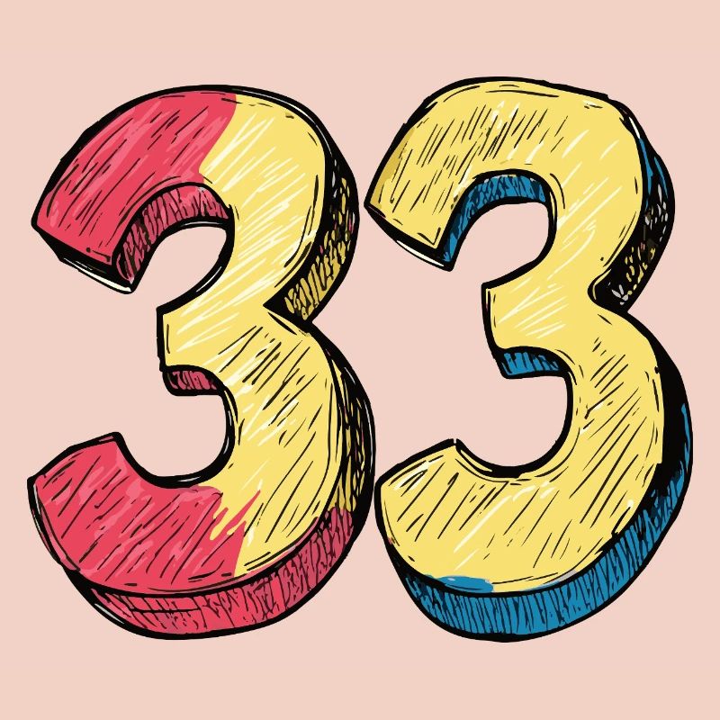 33 Symbole numérique