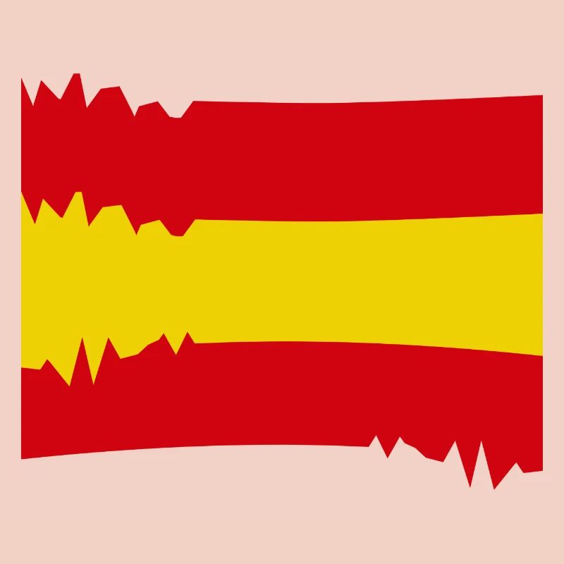 Drapeau espagnol : aspect flou