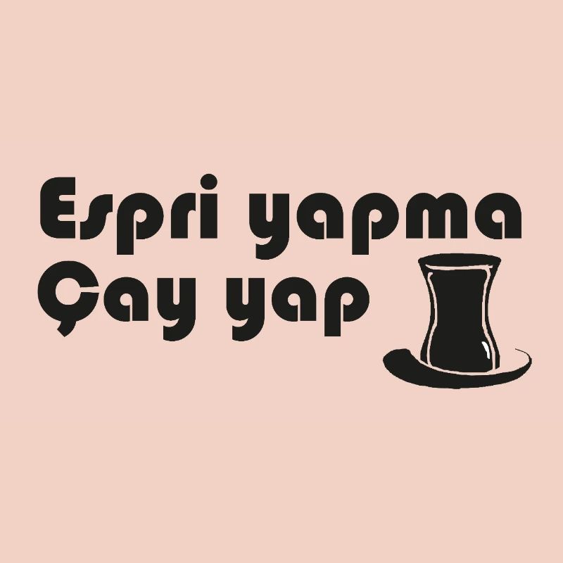 Esprii yapma Cay yap