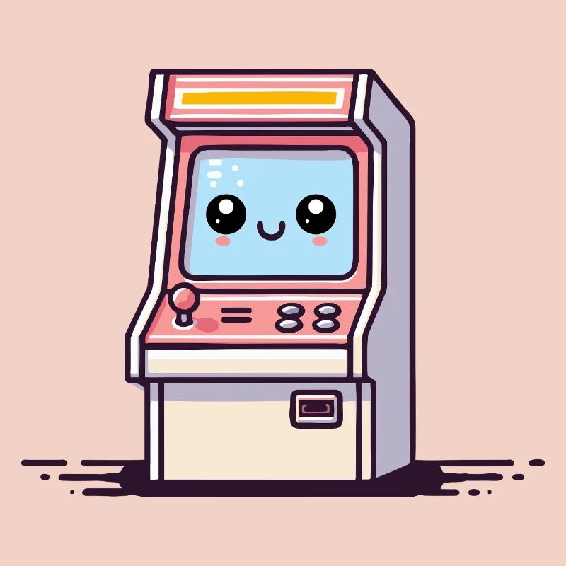 Borne d’arcade heureuse