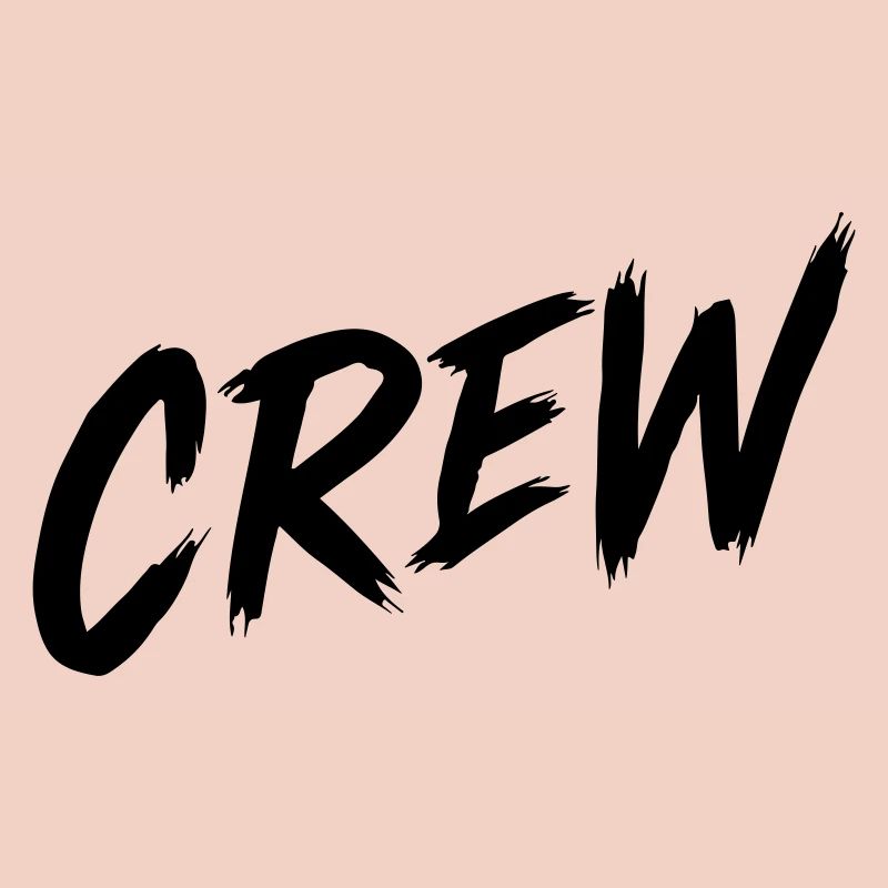 Crew lettering