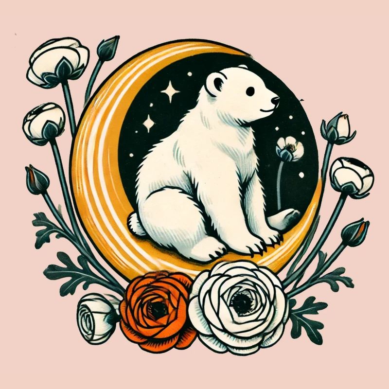Panda Ours Lune