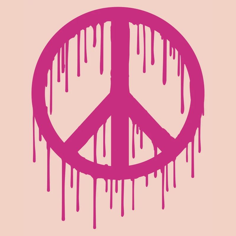 Trendy modern Graffiti style Peace