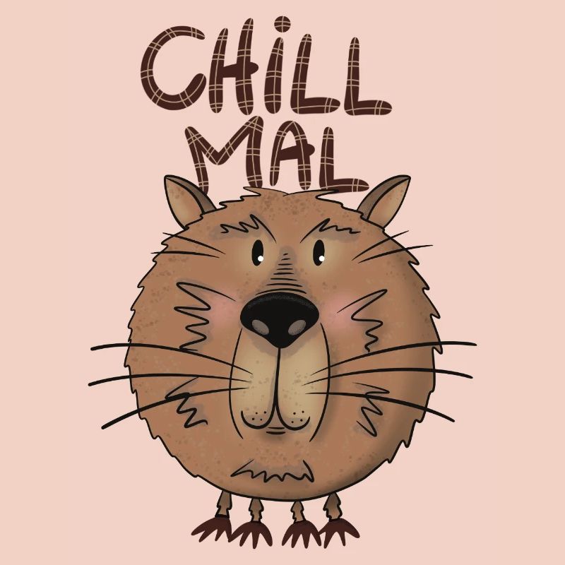 Capybara chill mal