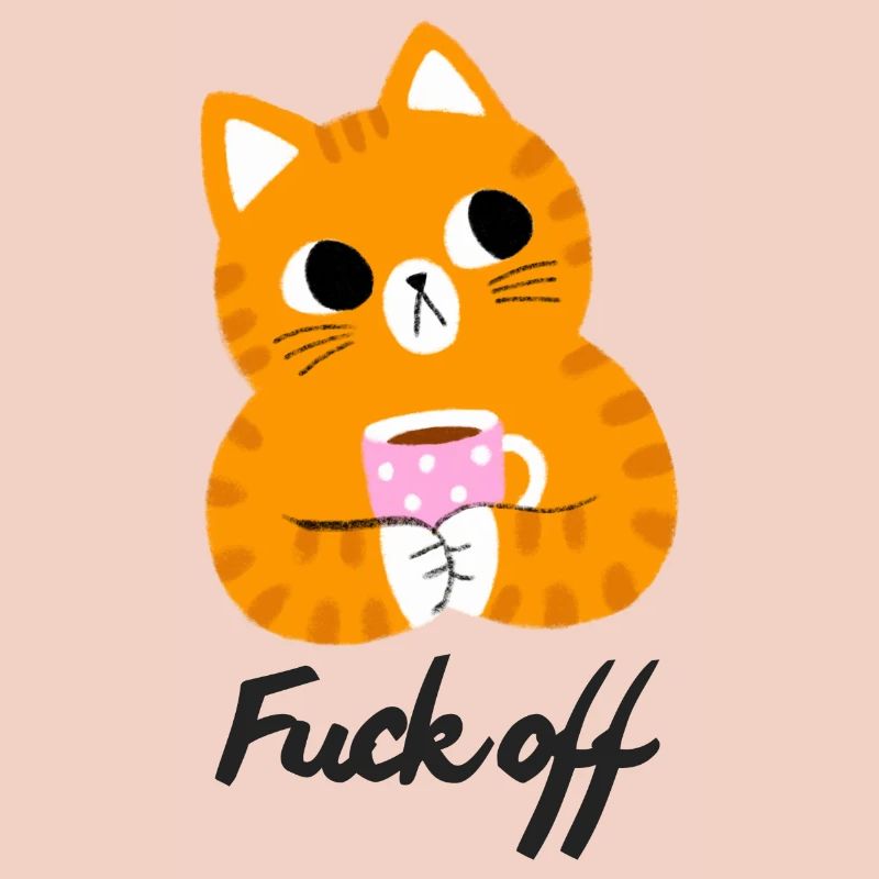 Genervte Katze