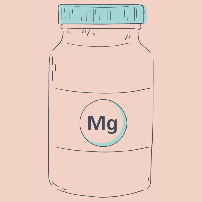 Complément alimentaire protéine de magnésium