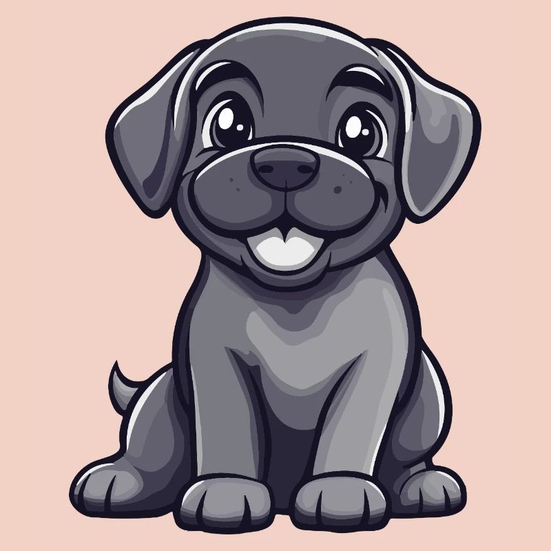 Chien Mastiff Mignon