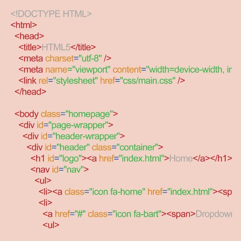 Code HTML5