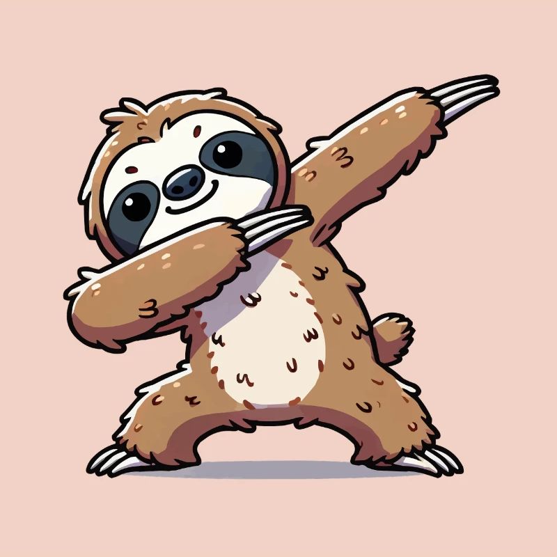 faultier dabbing
