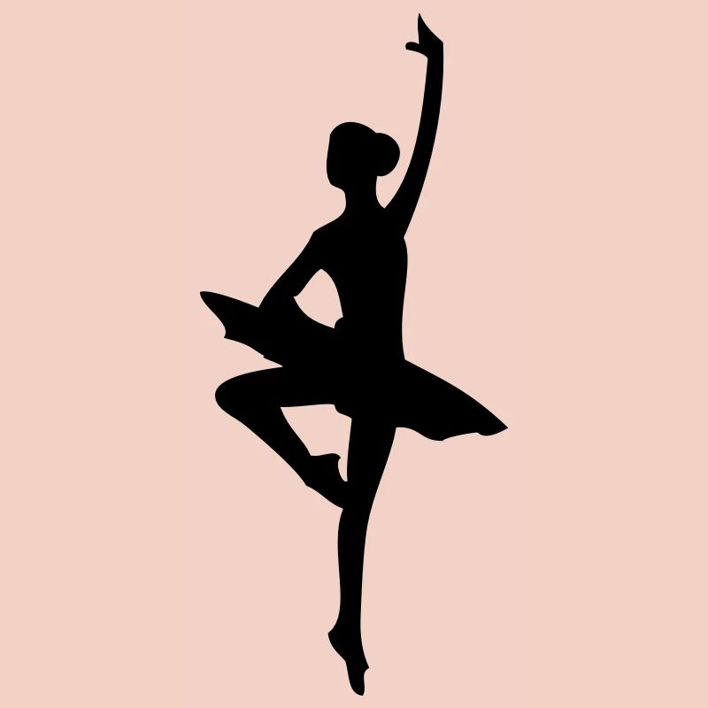 Danseuse ballerine silhouette