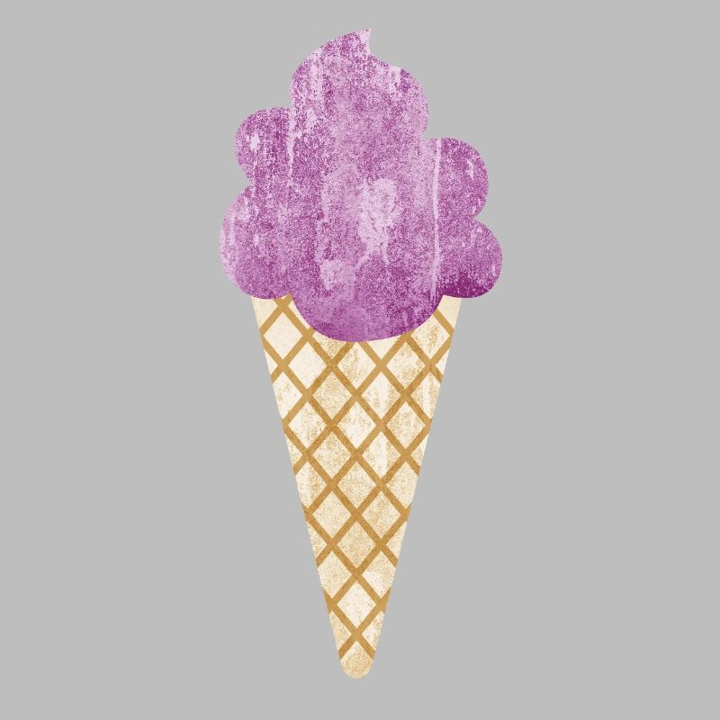 Eiscreme Icecream Eis Waffel Eiskrem Eisdiele lila